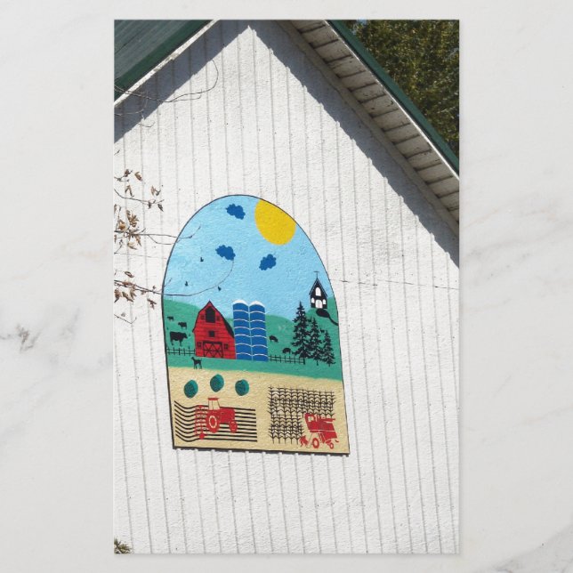 Ein Spaß-Stall-Quilt (Vorderseite)