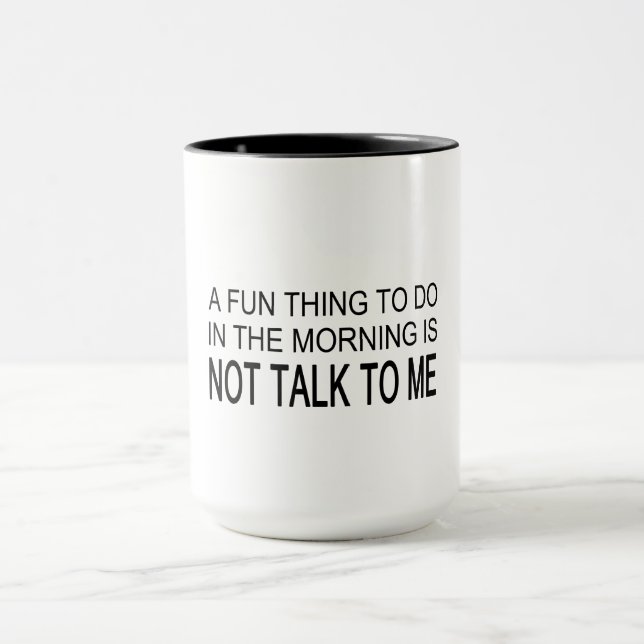 Ein Spaß Tasse (Zentrum)