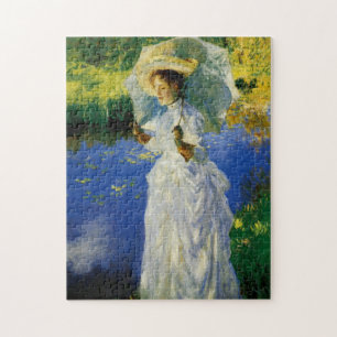 Ein Spaziergang am Morgen Puzzle