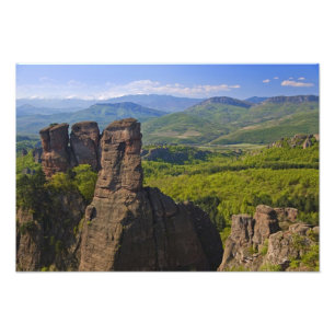 Ein Spaziergang durch das Belogradchik Burg Ruinen Fotodruck