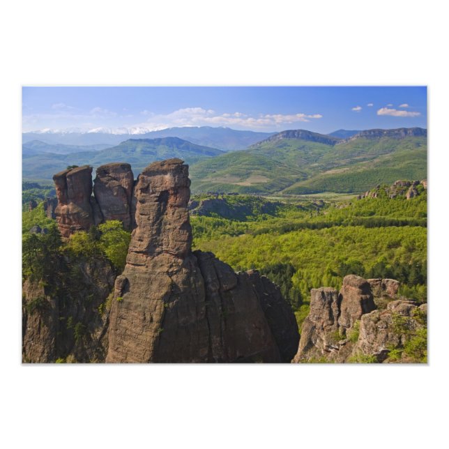 Ein Spaziergang durch das Belogradchik Burg Ruinen Fotodruck (Vorne)