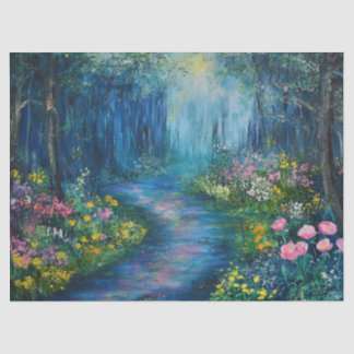 Ein Spaziergang durch das Forst Decoupage Tissue Seidenpapier