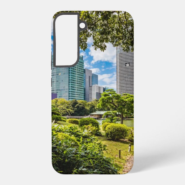 Ein Spaziergang durch die Hama Rikyu Gärten, Tokio Samsung Galaxy Hülle (Rückseite)