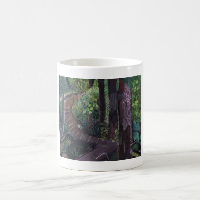 Ein Spaziergang im Wald Kaffeetasse (Mittel)