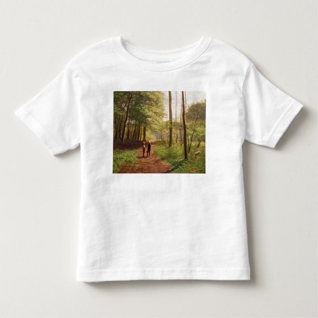 Ein Spaziergang im Wald Kleinkind T-shirt (Vorderseite)