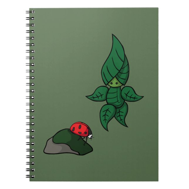 Ein Spaziergang im WaldNotebook Notizblock (Vorderseite)