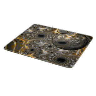 Ein spektakuläres Ballett in Silber und Gold Schneidebrett