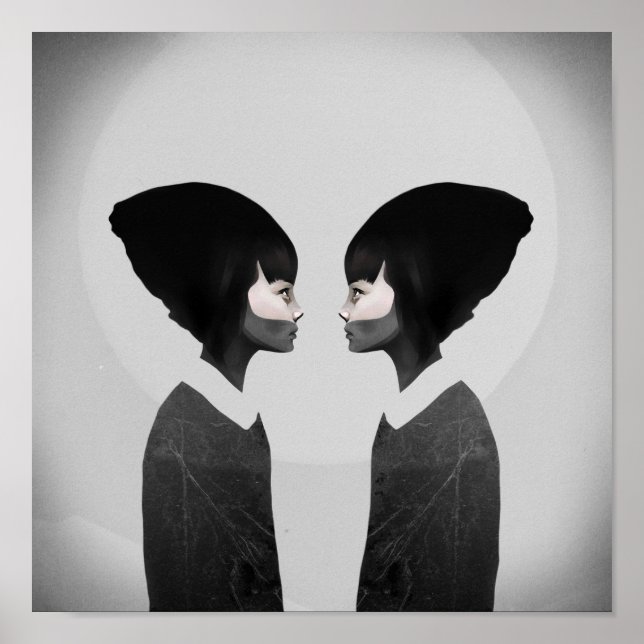 Ein Spiegelbild Poster (Vorne)