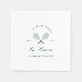 Ein Spiel aus dem Himmel Bachelorette Serviette