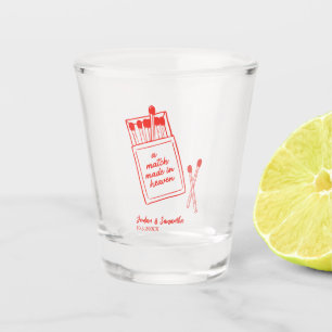 Ein Spiel, das in der Niedlichen Gastgeschenk Hoch Schnapsglas