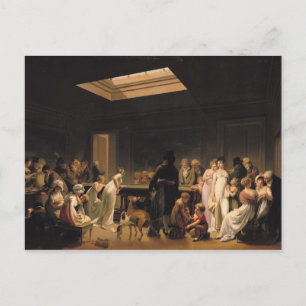 Ein Spiel der Billard, 1807 Postkarte