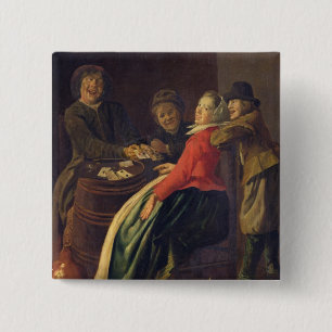 Ein Spiel der Karten Button