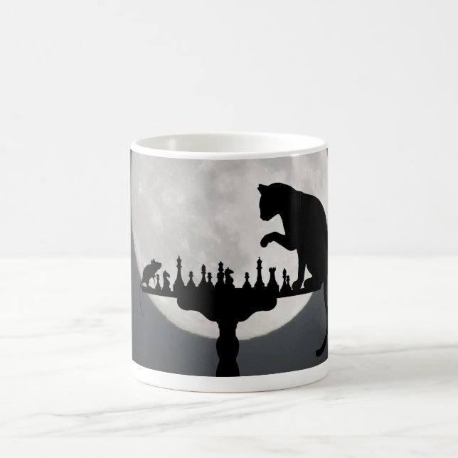 Ein Spiel der Katze und der Maus Kaffeetasse (Mittel)