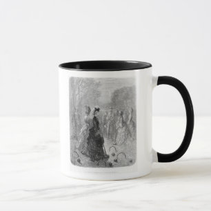 Ein Spiel des Kroketts Tasse