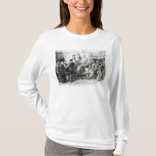 Ein Spiel in einem London-Gasthaus-Yard T-Shirt
