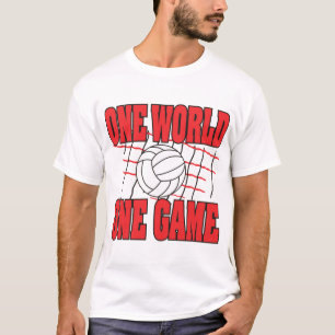 Ein Spiel-Volleyball der Welteine T-Shirt