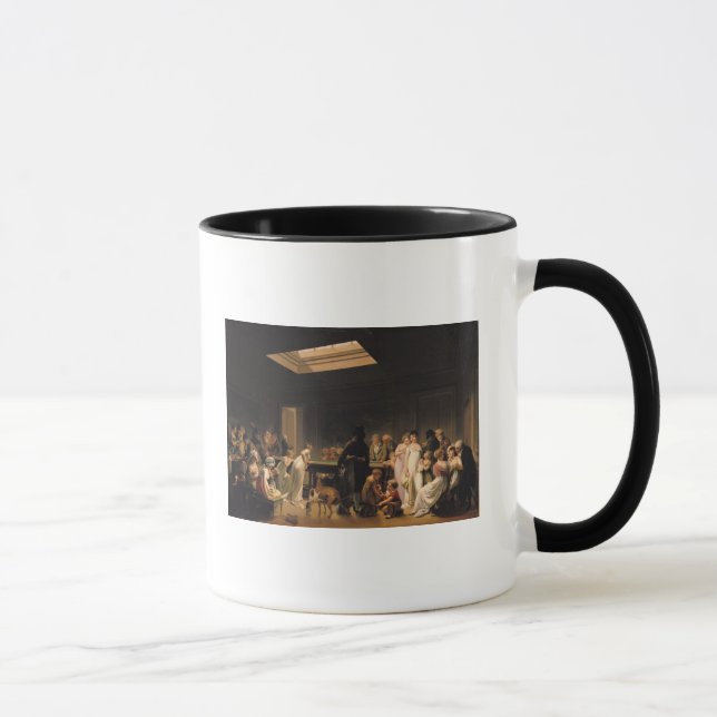 Ein Spiel von Billard, 1807 Tasse (Rechts)