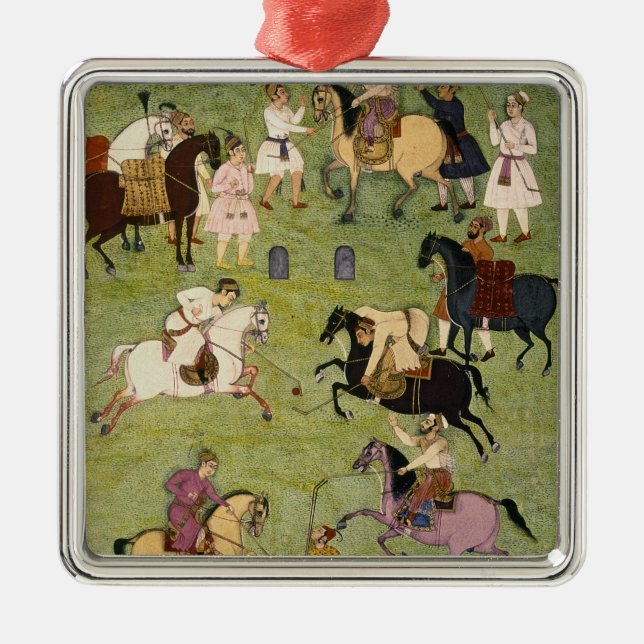 Ein Spiel von Polo, vom großen Clive Album Ornament Aus Metall (Vorne)