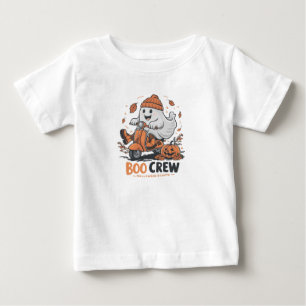 Ein spielerischer Geist auf einem Roller Baby T-shirt