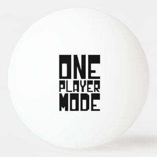 EIN SPIELMODUS TISCHTENNISBALL