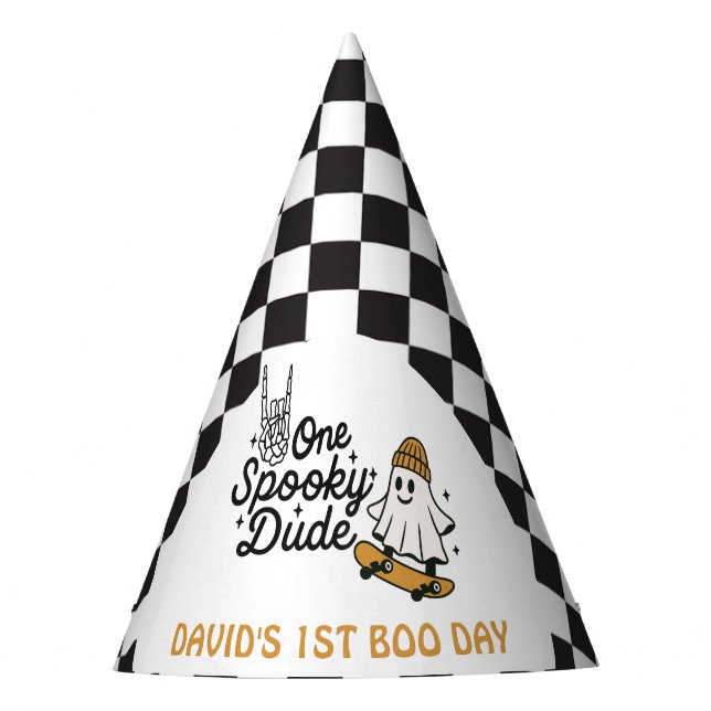 Ein Spooker Typ Halloween Partyhütchen (Vorderseite)
