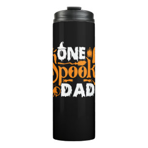 Ein Spooker Vater Funny Cat Boo Vater Halloween Ko Thermosbecher