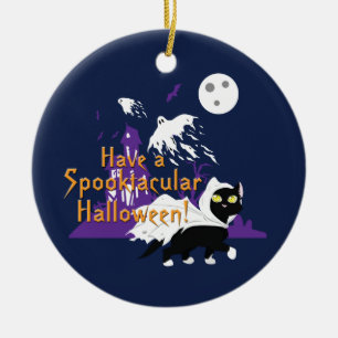 Ein Spooktacular Halloween Keramikornament
