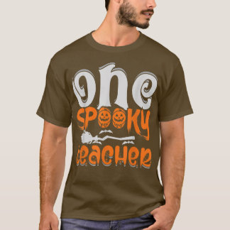 Ein Spooky-Lehrer Halloween-Lehrer T-Shirt