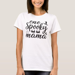 Ein Spooky Mama Halloween T-Shirt