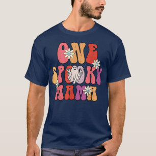 Ein Spooky Mama Niedlich Ghost Funny Mama Leben Ha T-Shirt