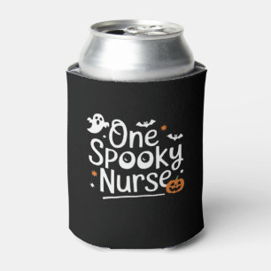 Ein Spooky Nurse Funny Ghost Nurse Halloween Essen Dosenkühler