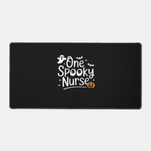 Ein Spooky Nurse Funny Ghost Nurse Halloween Essen Schreibtischunterlage