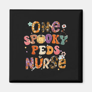 Ein Spooky PEDS Nurse Halloween Spooky Costume Nur Magnet