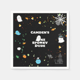Ein Spooky-Typ Papier Napkins Serviette