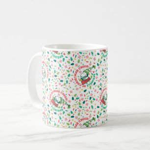 Ein Sprinkle Weihnachts-Cheer-Muster Kaffeetasse