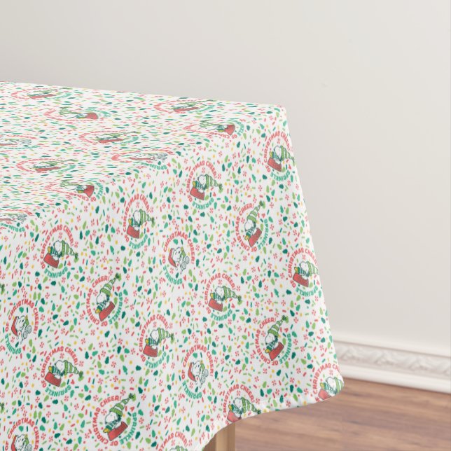 Ein Sprinkle Weihnachts-Cheer-Muster Tischdecke (Beispiel)