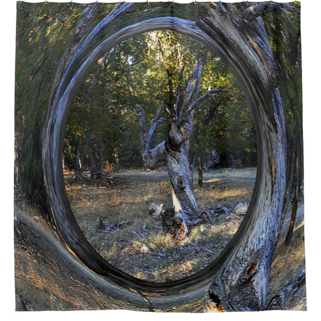 Ein Spuk Baum....... Duschvorhang (Vorderseite)