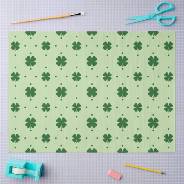 Ein St. Patrick-Serie-Design #7 Seidenpapier (Basteln)