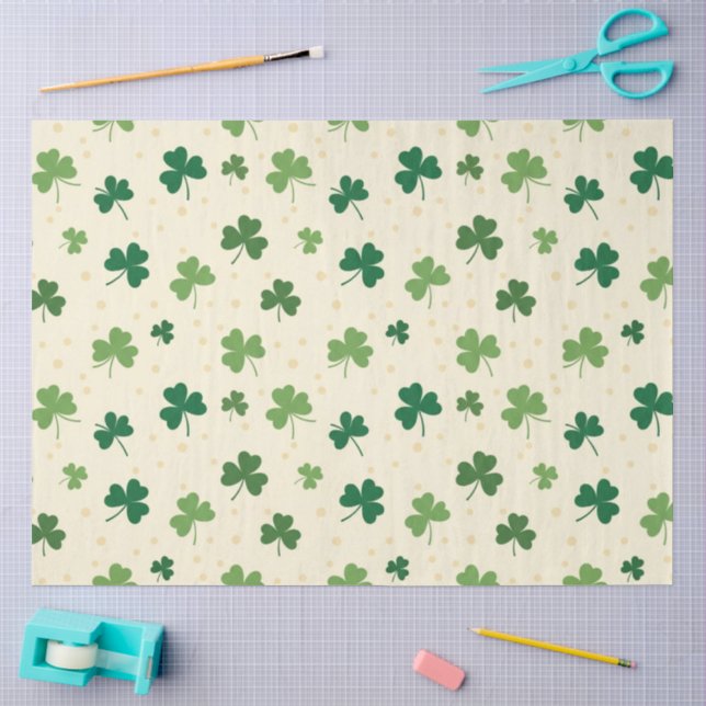 Ein St. Patrick-Serien-Design #6 Seidenpapier (Basteln)