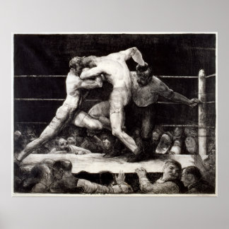 Ein Stag bei Sharkey's - George Bellows Boxing Lit Poster