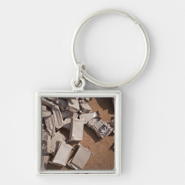 Ein Stapel zu essen Schlüsselanhänger (Vorne)