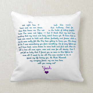 Ein staricase Antrag Kissen