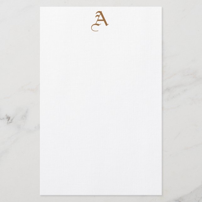 Ein stationäres briefpapier (Vorderseite)