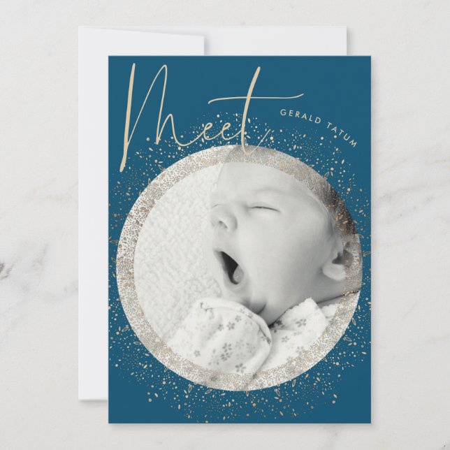 Ein Stern ist Geboren | Begegnung Neugeborener Fot (Vorderseite)