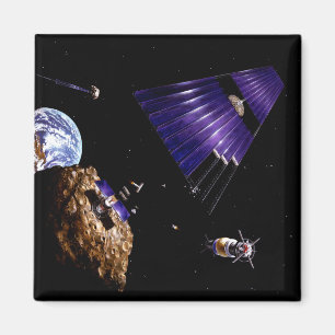 Ein sternartiger Bergbauauftrag Magnet