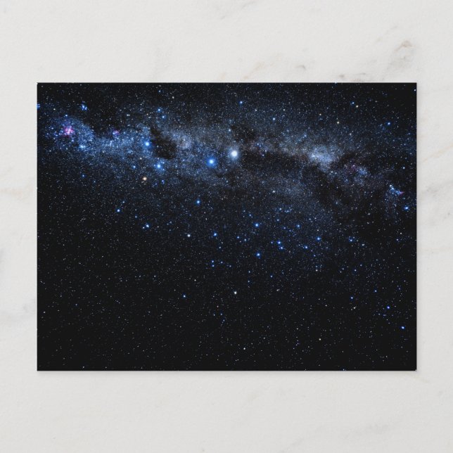 Ein Sternencluster Postkarte (Vorderseite)