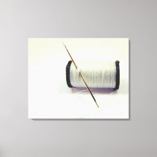 Ein Stich in der Zeit Leinwanddruck