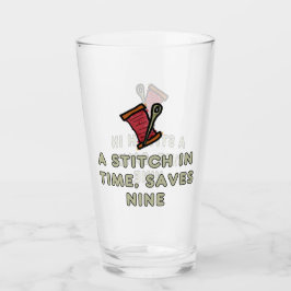 Ein Stich zur rechten Zeit Glas