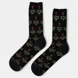 Ein Stich zur rechten Zeit Socken