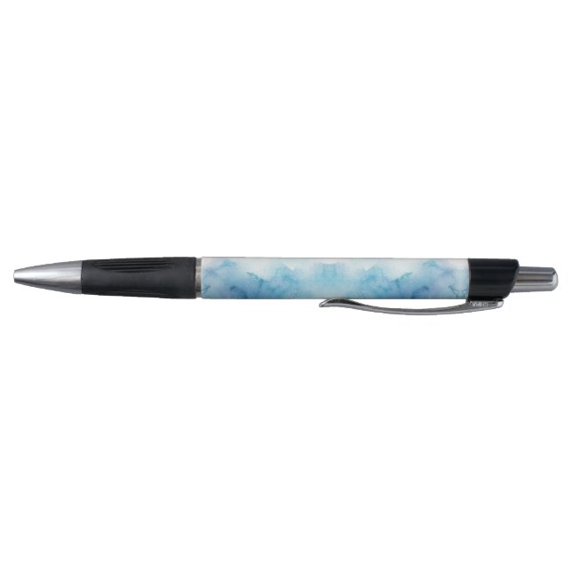 Ein Stift mit einer eleganten, schwarzen Klemme un (Unterseite)
